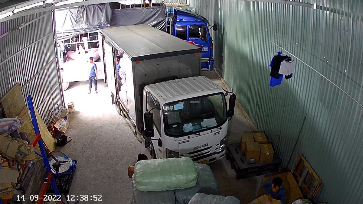 Xe tải ghép hàng Sài Gòn Hà Nội